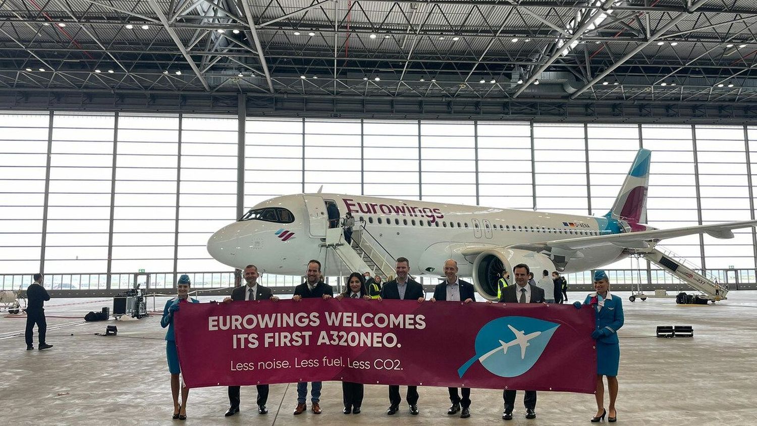 Eurowings receives its first Airbus A320neo