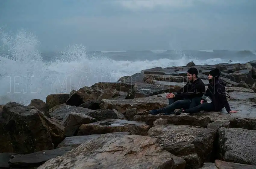 Mar del Plata se despide de la lluvia con un domingo nublado