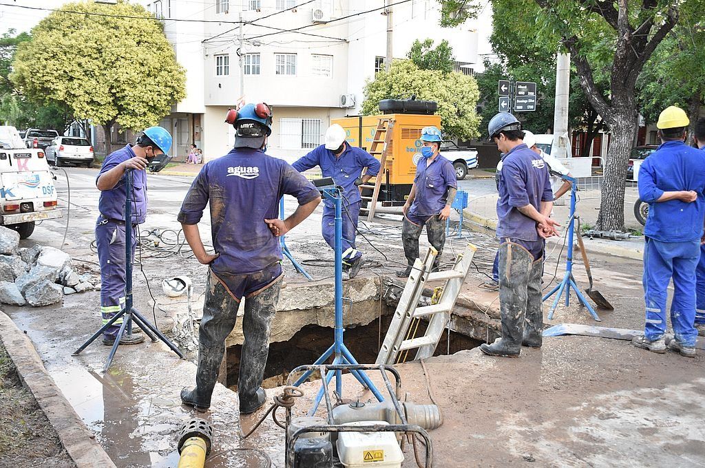 Hubo problemas con el suministro de agua en gran parte de la capital santafesina