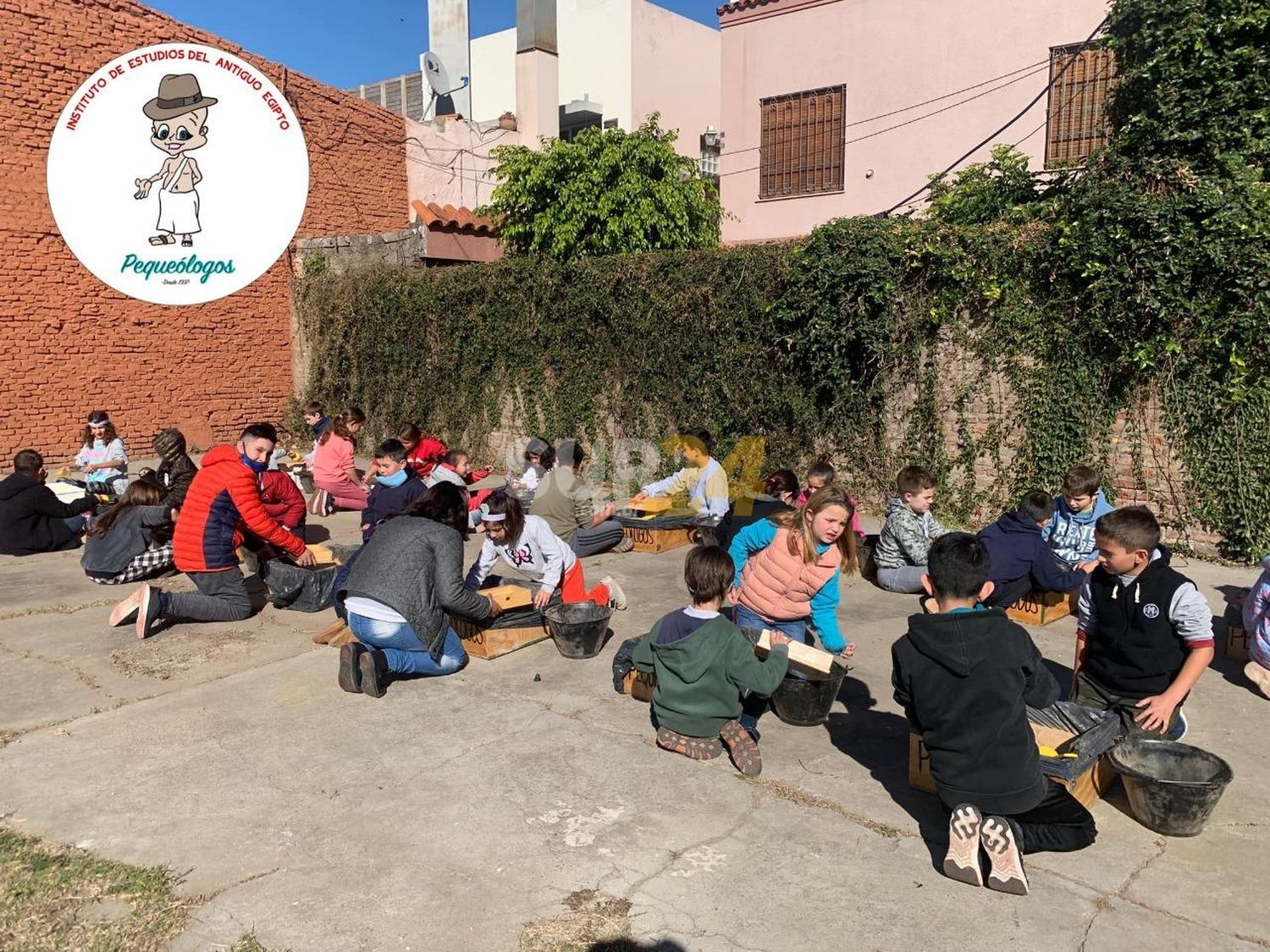 Niños y niñas fueron “Arqueólogos por un día” en la Casa Museo 