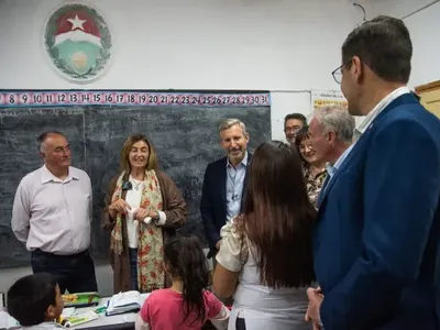 Frigerio anunció que el 100% de las escuelas rurales de Entre Ríos tendrá internet todo el año
