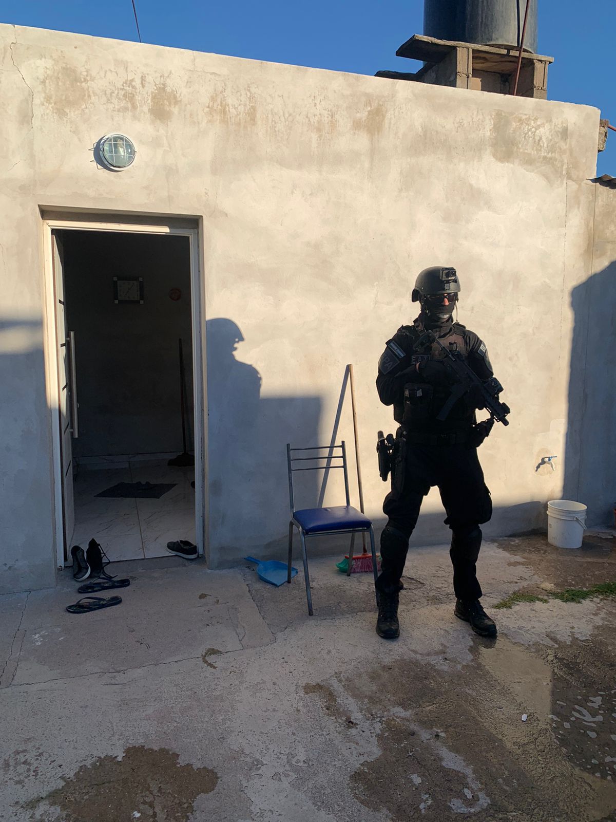 detenido en el arañado