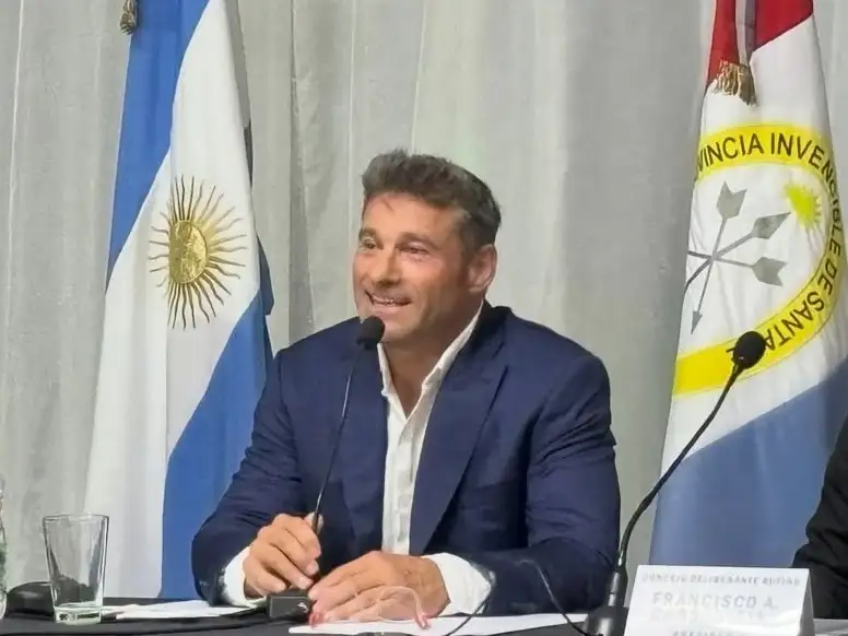 El intendente de Rufino será veedor internacionales en los comicios colombianos. Foto: Gentileza.