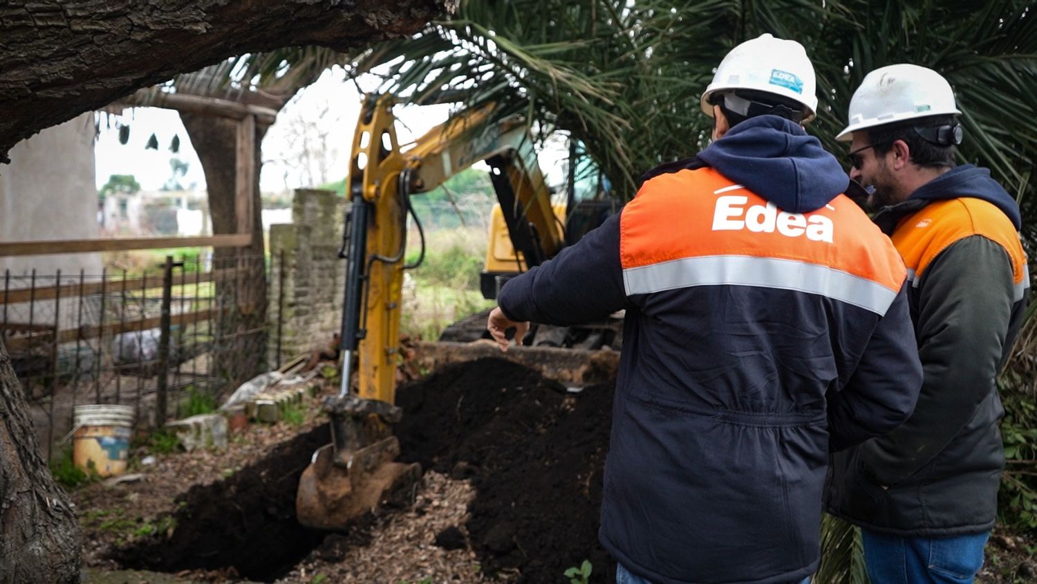 Acantilados: EDEA ejecuta una importante obra para mejorar el abastecimiento de energía