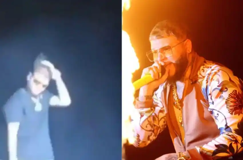 El reggaetonero Farruko protagonizó un bochornoso momento