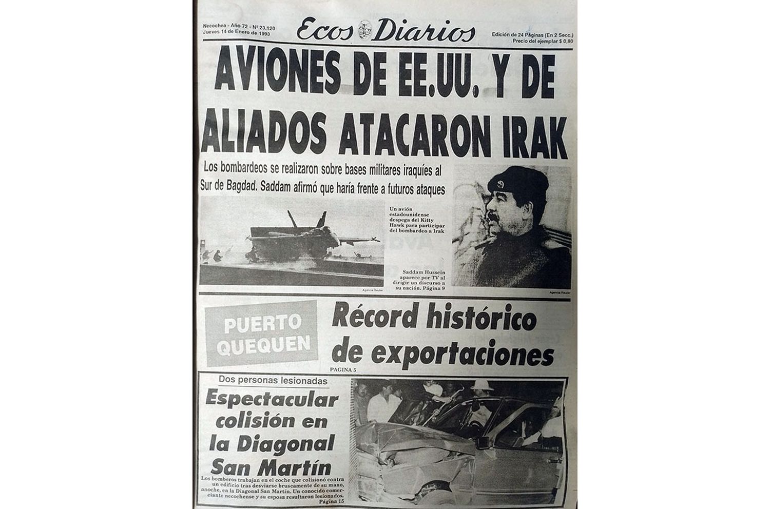 Jueves 14 de enero de 1993