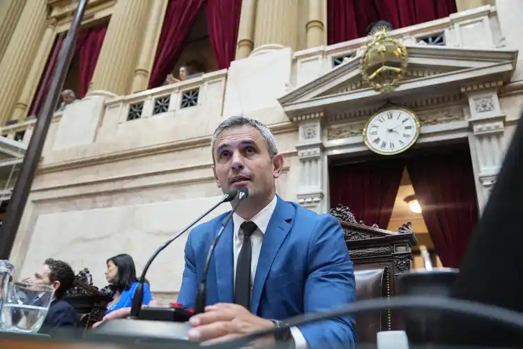 Diputados: Con aval de aliados y dialoguistas, 
Menem fue reelecto presidente de la Cámara