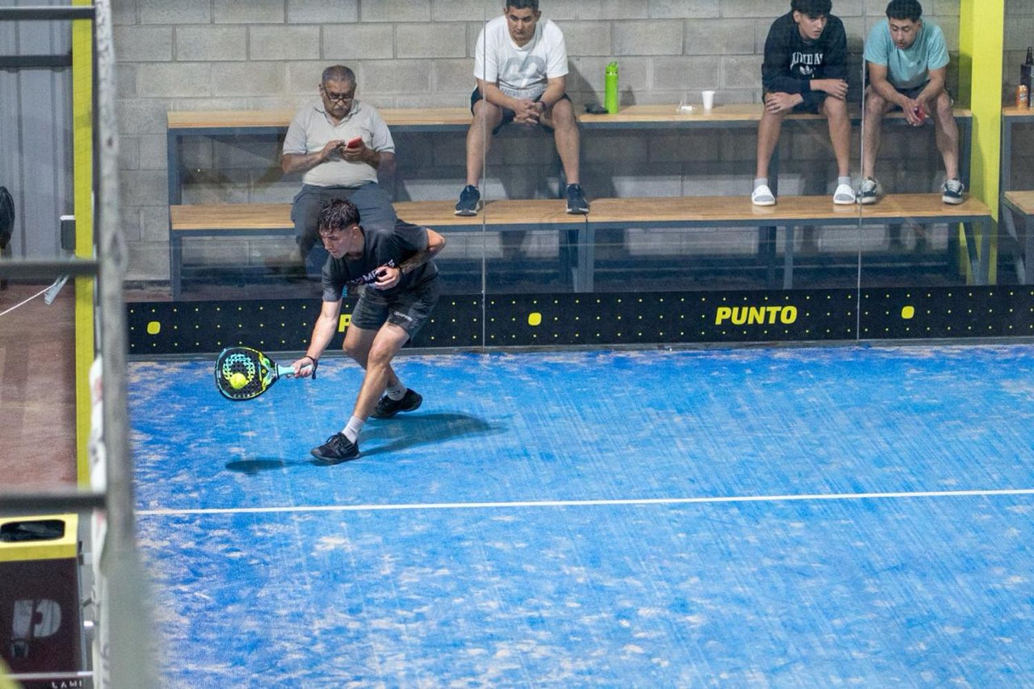 Agustín Pioli, uno de los jugadores del torneo