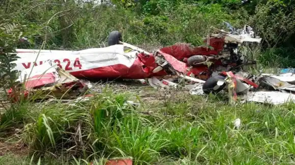 TRASLADABA 210 LITROS DE DIÉSEL: aeronave se precipita a tierra y deja un hombre muerto en el estado Bolívar