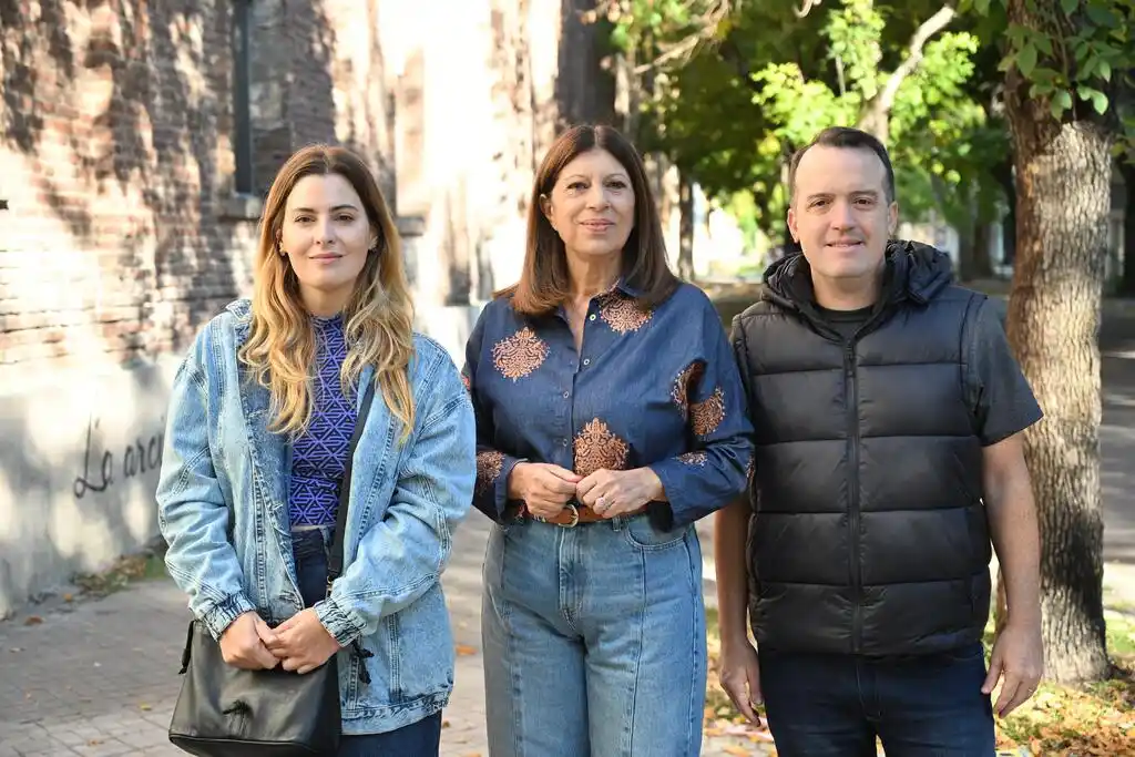 Clara García votó en la ciudad de Rosario