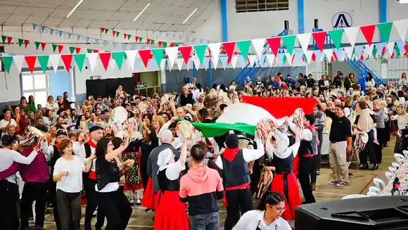 Más de 900 personas celebraron en Humberto Primo la 35° Fiesta de la Bagna Cauda