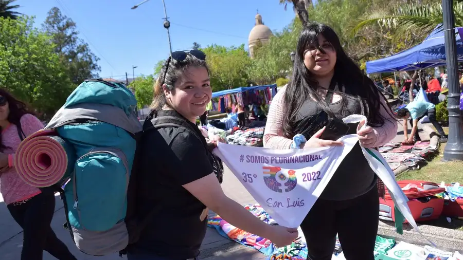 Comienza en San Luis el 35° Encuentro Plurinacional de Mujeres