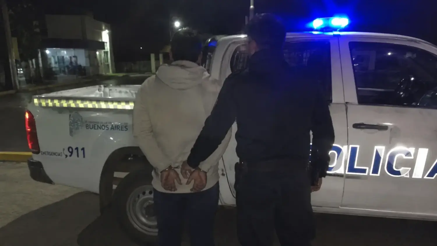 Fue interceptado en las calles Jujuy y Maipú.