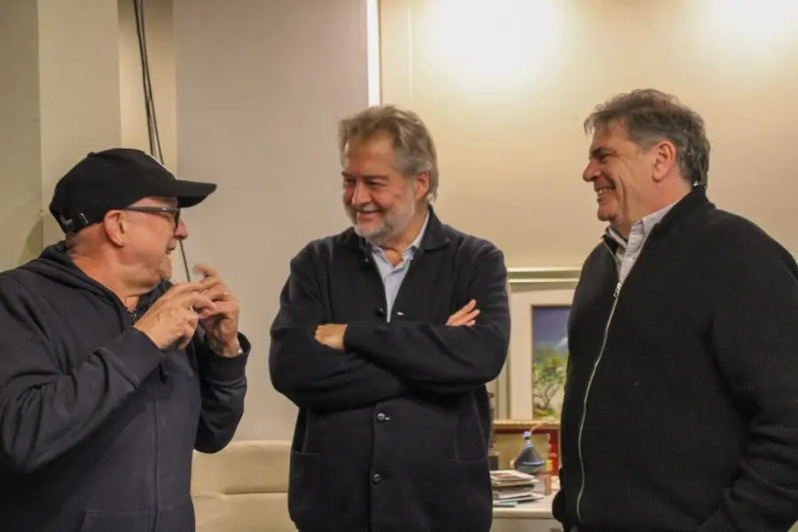 Baglietto, Llonch y Mirabella se reunieron para poner en marcha el Museo del Rock