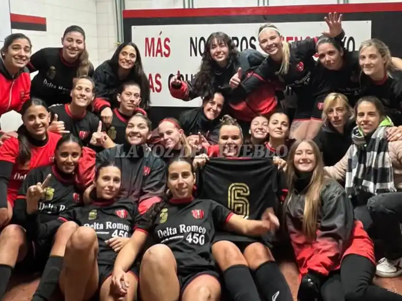 Independencia se impuso por goleada en el clásico con Ciclista (FEMROJINEGRO EN INSTAGRAM)