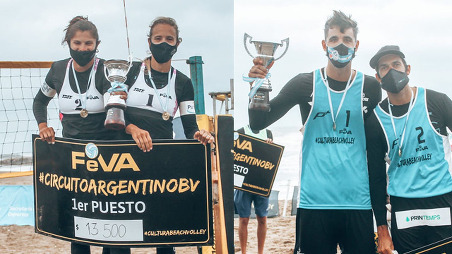 Beach volley en Tokio: Los entrerrianos Azaad y Gallay tienen fecha para el debut