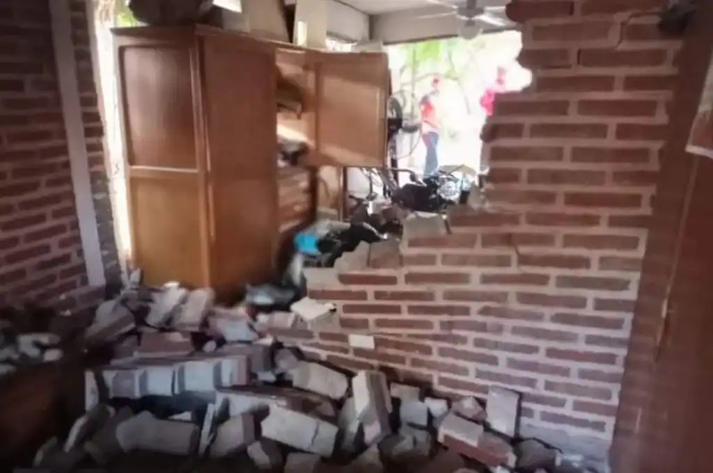 Tragedia en Carlos Paz: explotó una garrafa y dos abuelos están graves