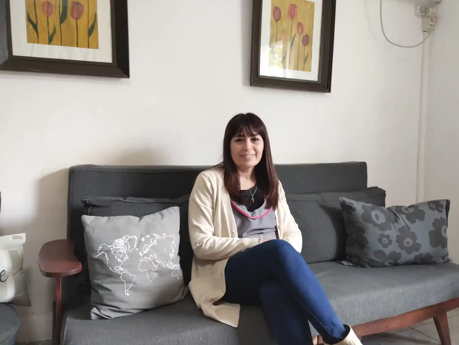 Adriana Silva, docente y directora de la Escuela 29 de Desvío Aguirre.