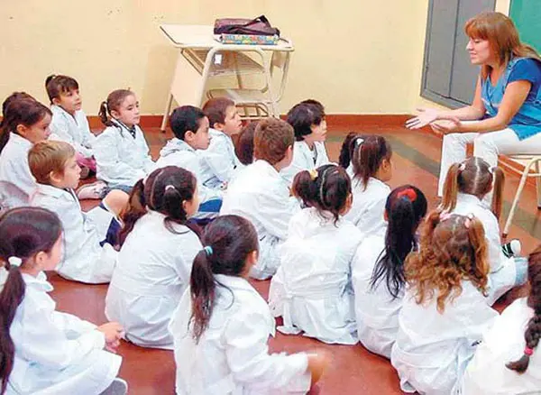 Últimos preparativos para  empezar las clases el lunes