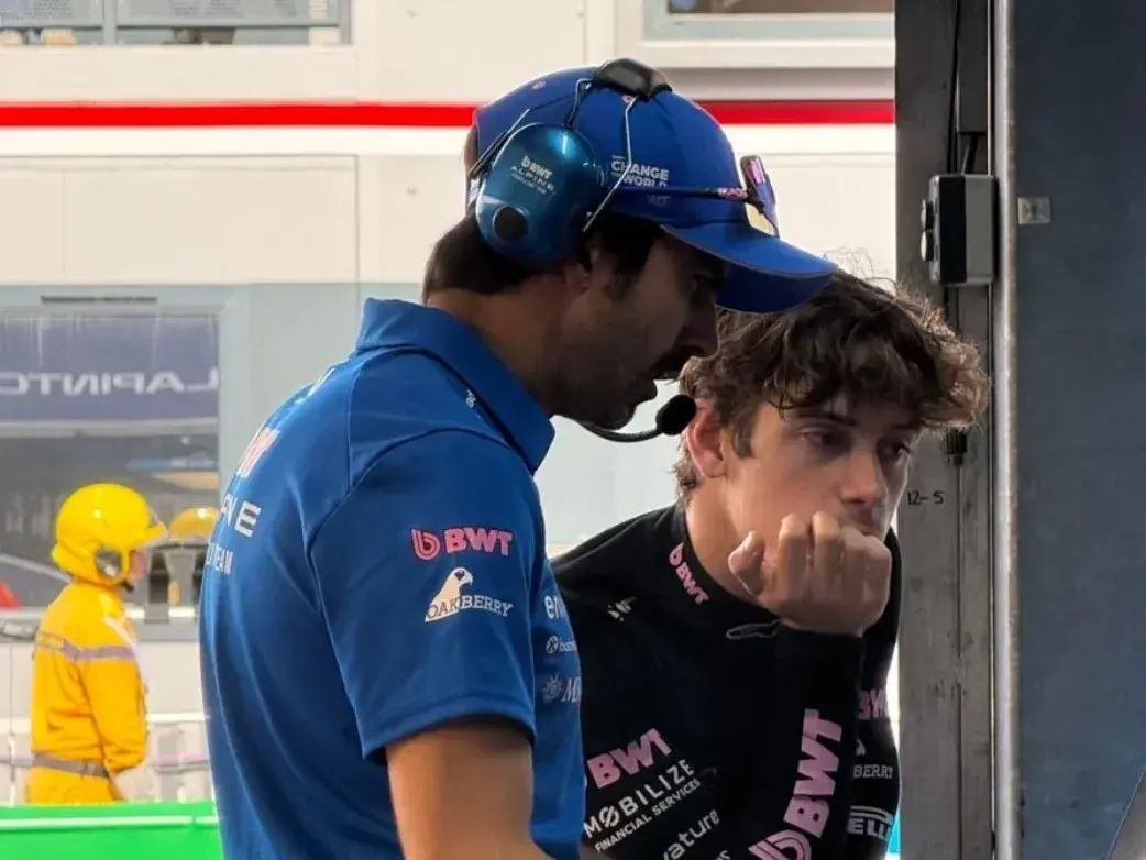 Bronca y frustración de Franco en un mal fin de semana en Monaco. Foto : Alpine