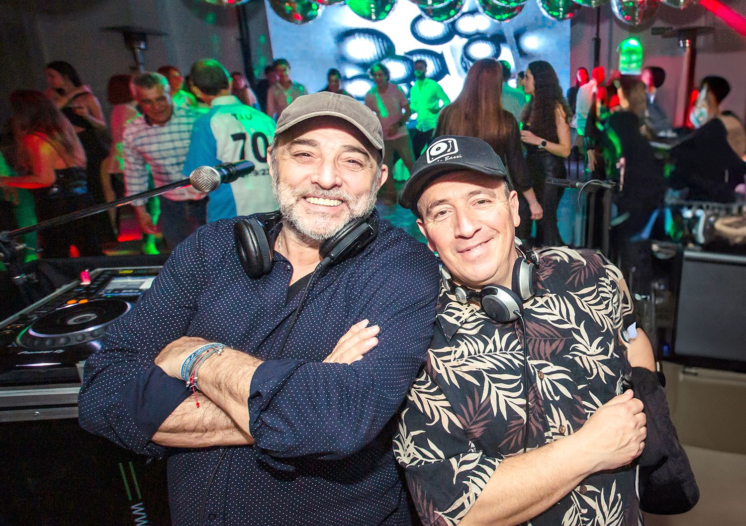 Juntos. Los reconocidos DJs Alejandro Pont Lezica y Laucha Bassi revivirán la noche de C Gardel