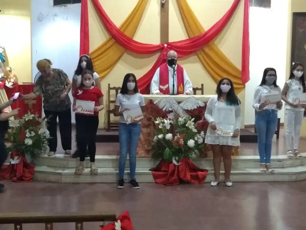 Agradecimiento por comunión en San Pablo