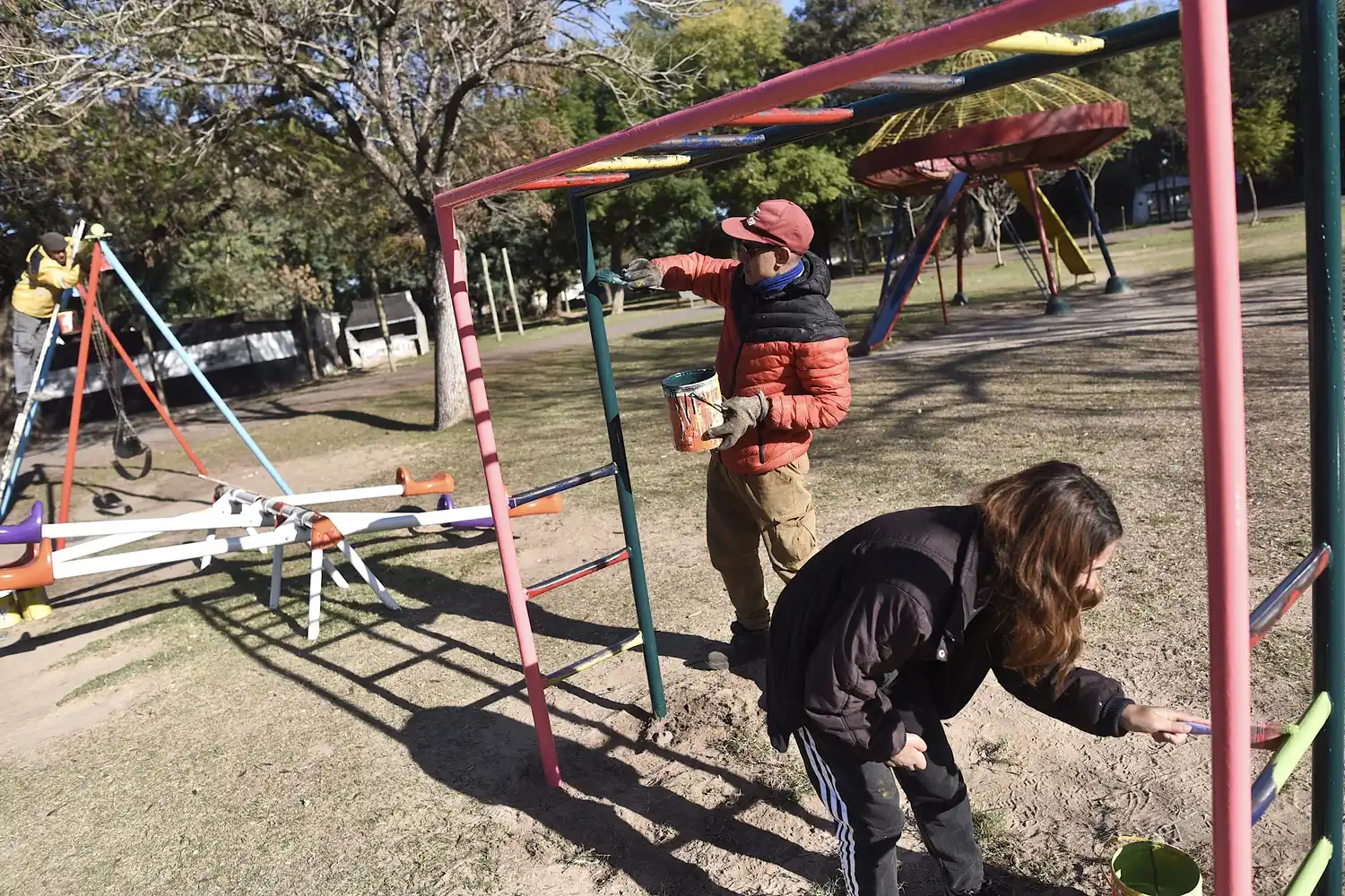 El Parque de la Locomotora retoma su esplendor