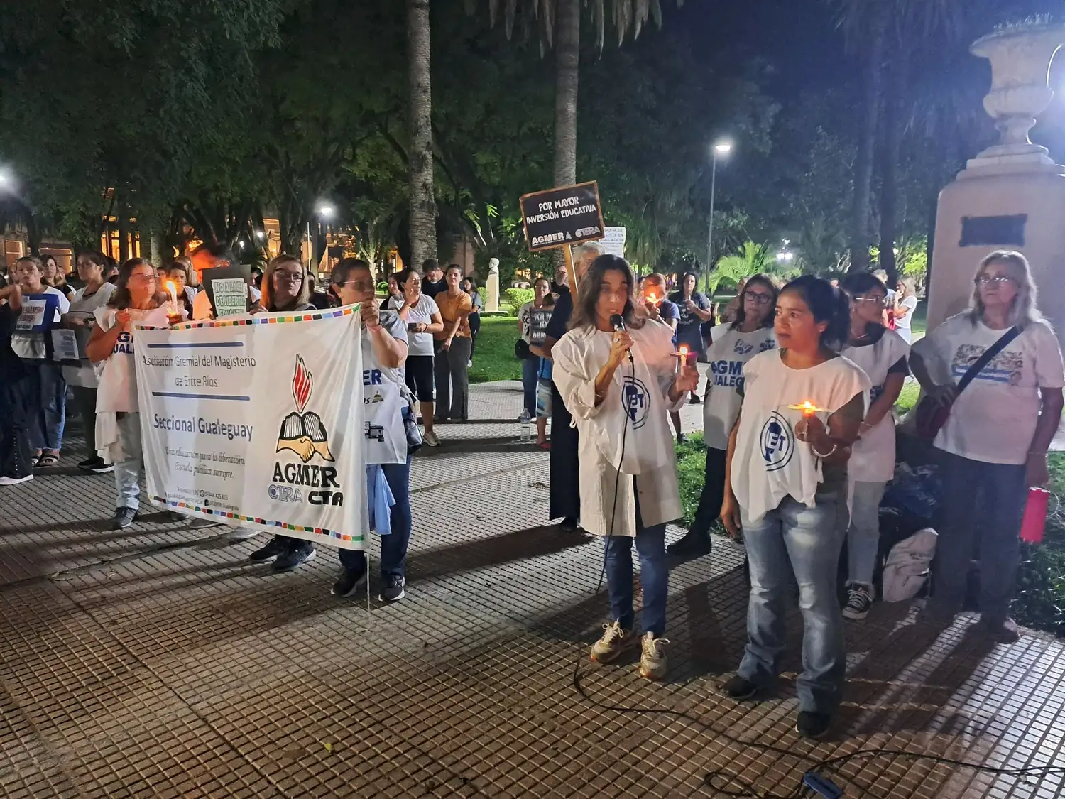 Fuerte acatamiento al paro de AGMER: "Es un panorama difícil para todos"