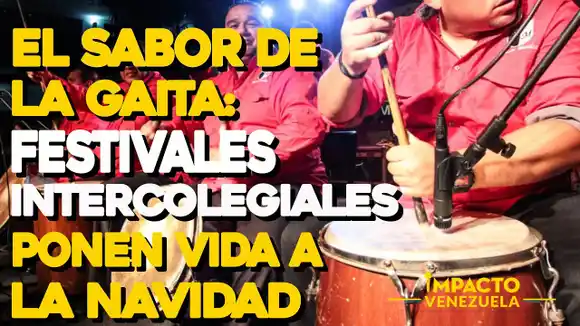 ¡GAITAS MI PUEBLO! Festivales Intercolegiales ponen vida a la navidad