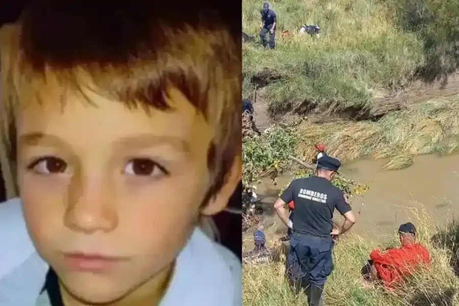  Tragedia: hallaron muerto al nene de 8 años que cayó en Tres Arroyos