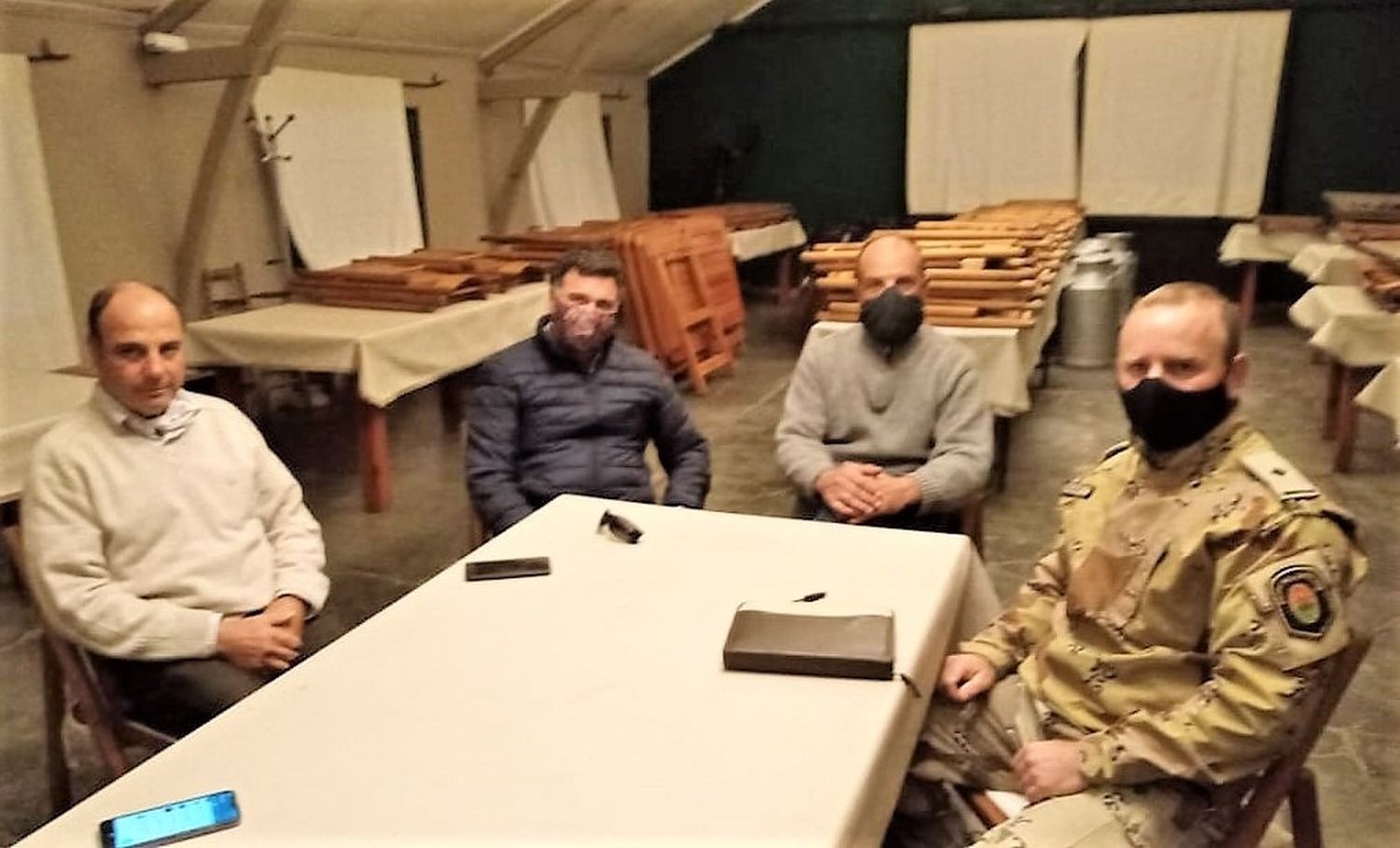 Dirigentes rurales se reunieron con el Jefe de la Brigada de Abigeato