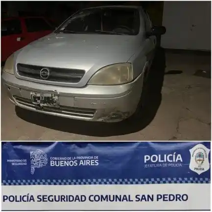 El auto del conductor que manejaba ebrio quedó a disposición del Juzgado de Faltas.
