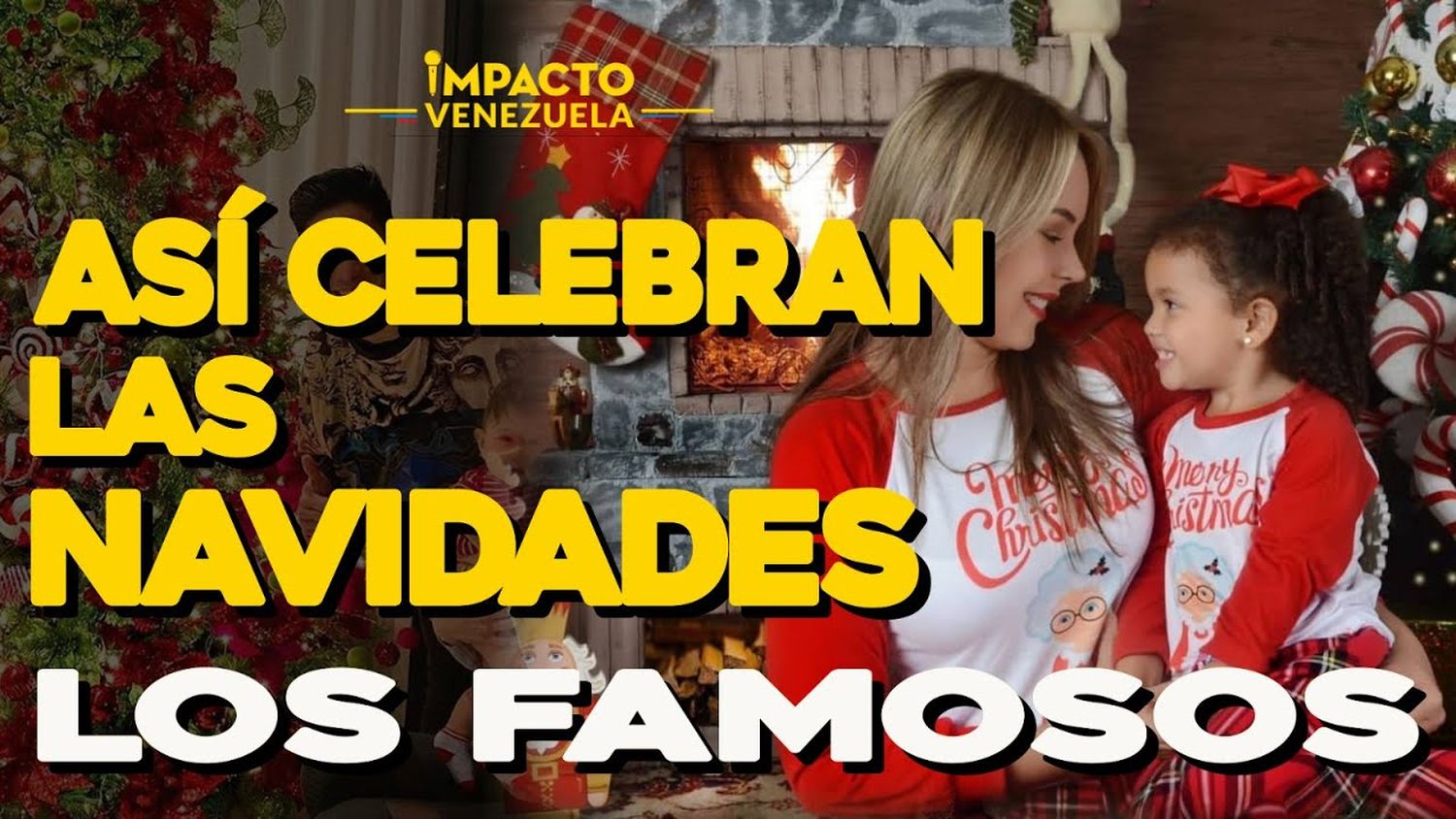 Así celebran las navidades los famosos