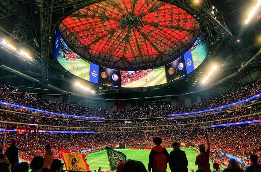 El imponente estadio Mercedes Benz donde se despedirá el «Tata» Martino del Atlanta United