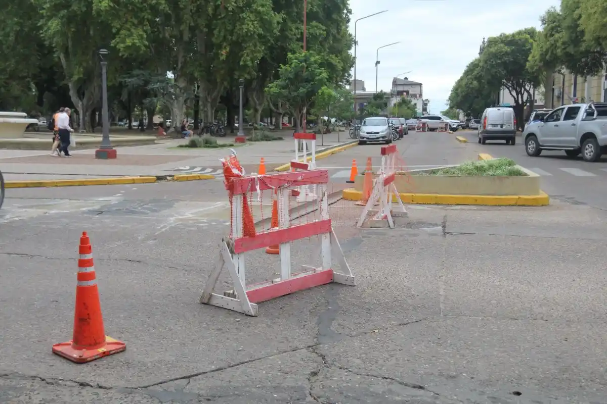 Este sábado se levantarán los cortes en el microcentro de la zona de la plaza San Martín