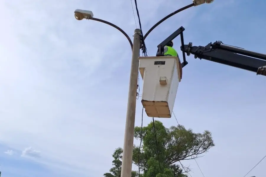 El municipio destinó 30 millones para reponer el cableado robado