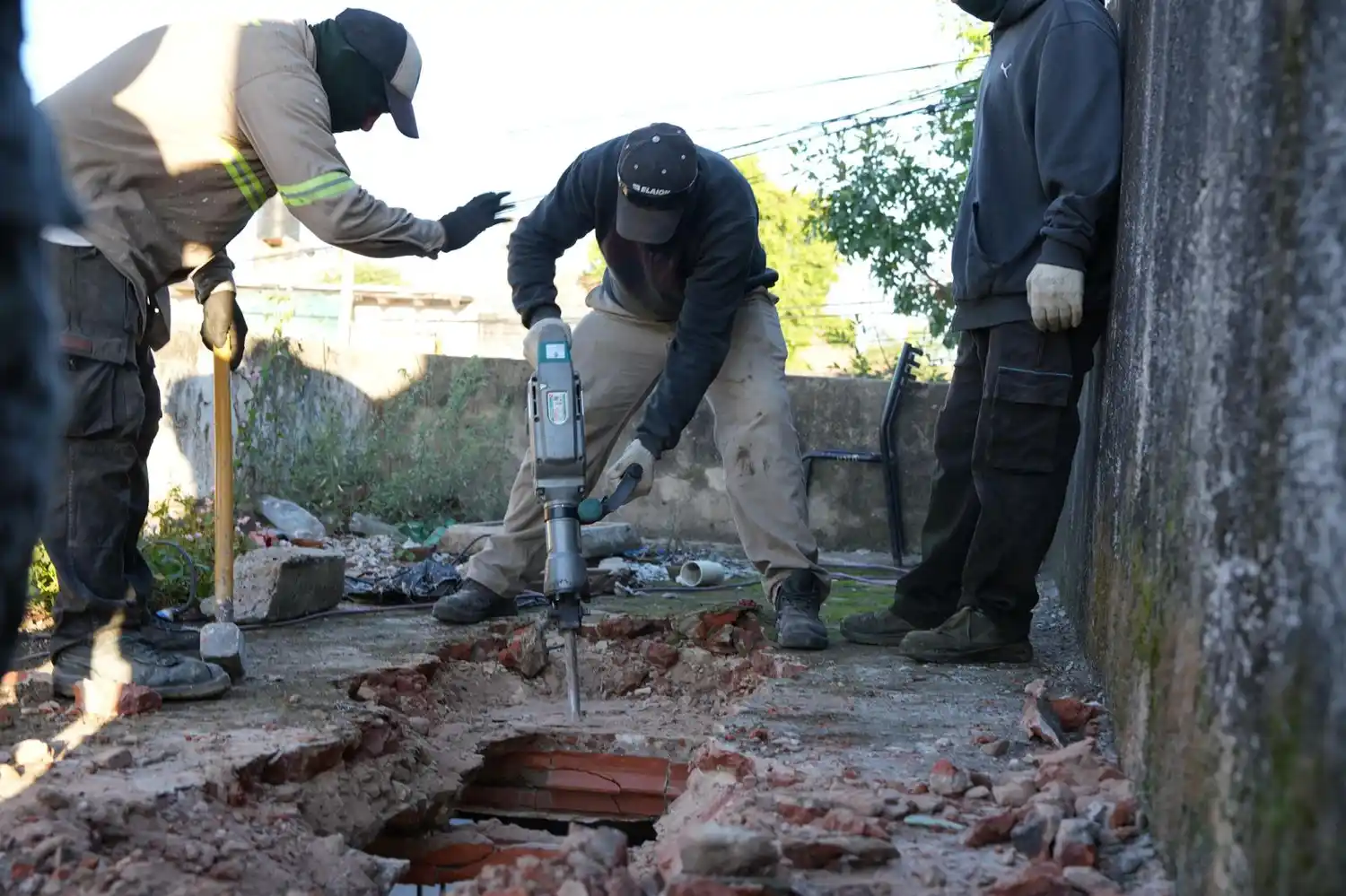 búnker de venta de drogas