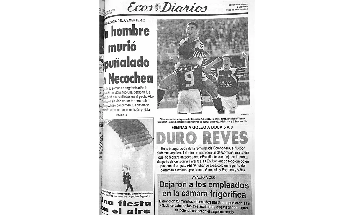 Lunes 6 de mayo de 1996
