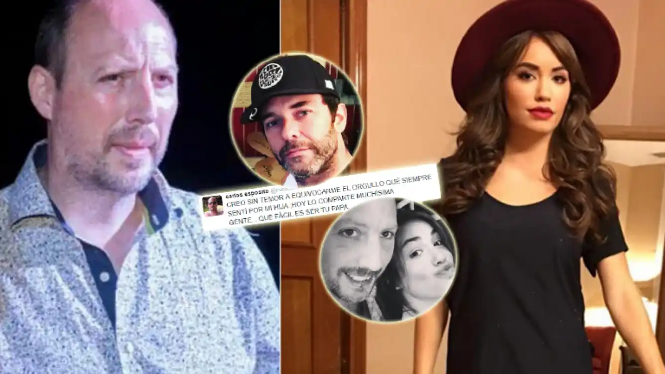 Éramos pocos y tuiteó el papá de Lali 