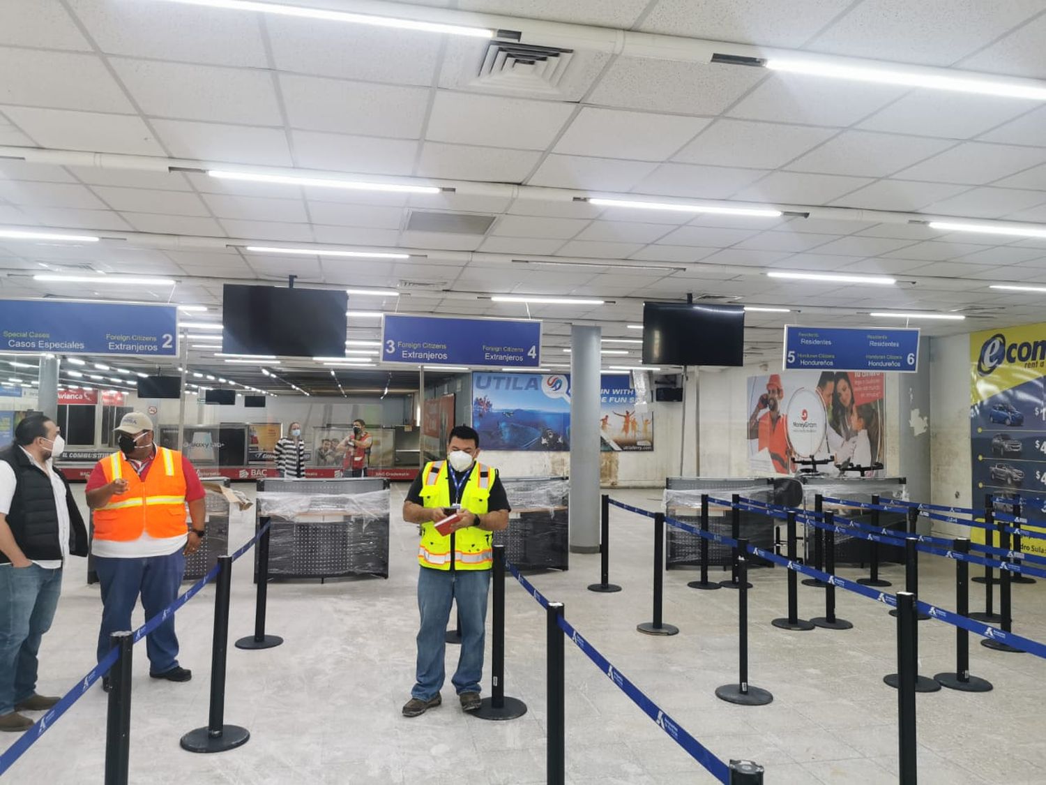 Honduras: reabrió el aeropuerto de San Pedro Sula