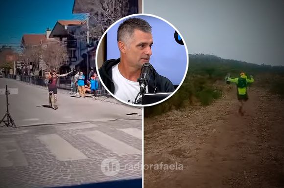 Un rafaelino corrió 25 km en el medio de la montaña y quedó en el podio: “Fue duro, llovió toda la carrera y hacía frío"