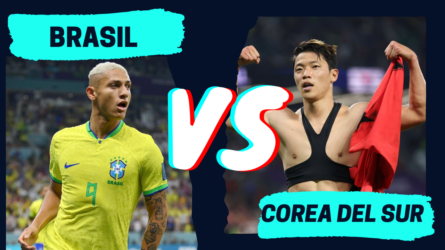 Por un lugar en Cuartos de Final, Brasil enfrenta a Corea del Sur