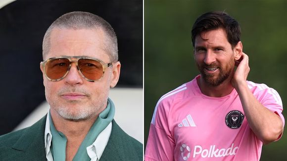 La polémica crítica de Brad Pitt a Leo Messi en medio de la promoción de la película F1
