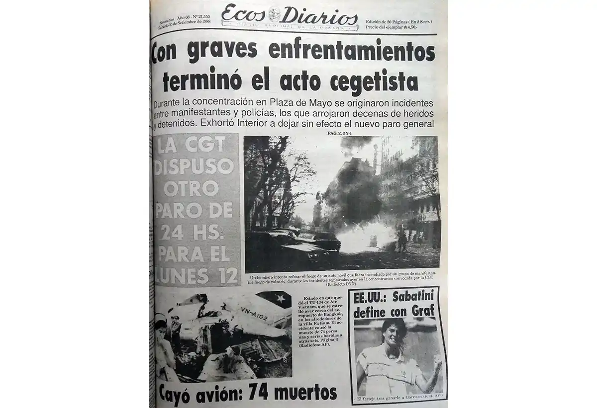 Sábado 10 de septiembre de 1988