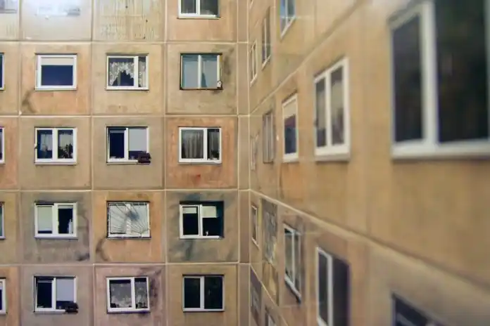 baño que observa