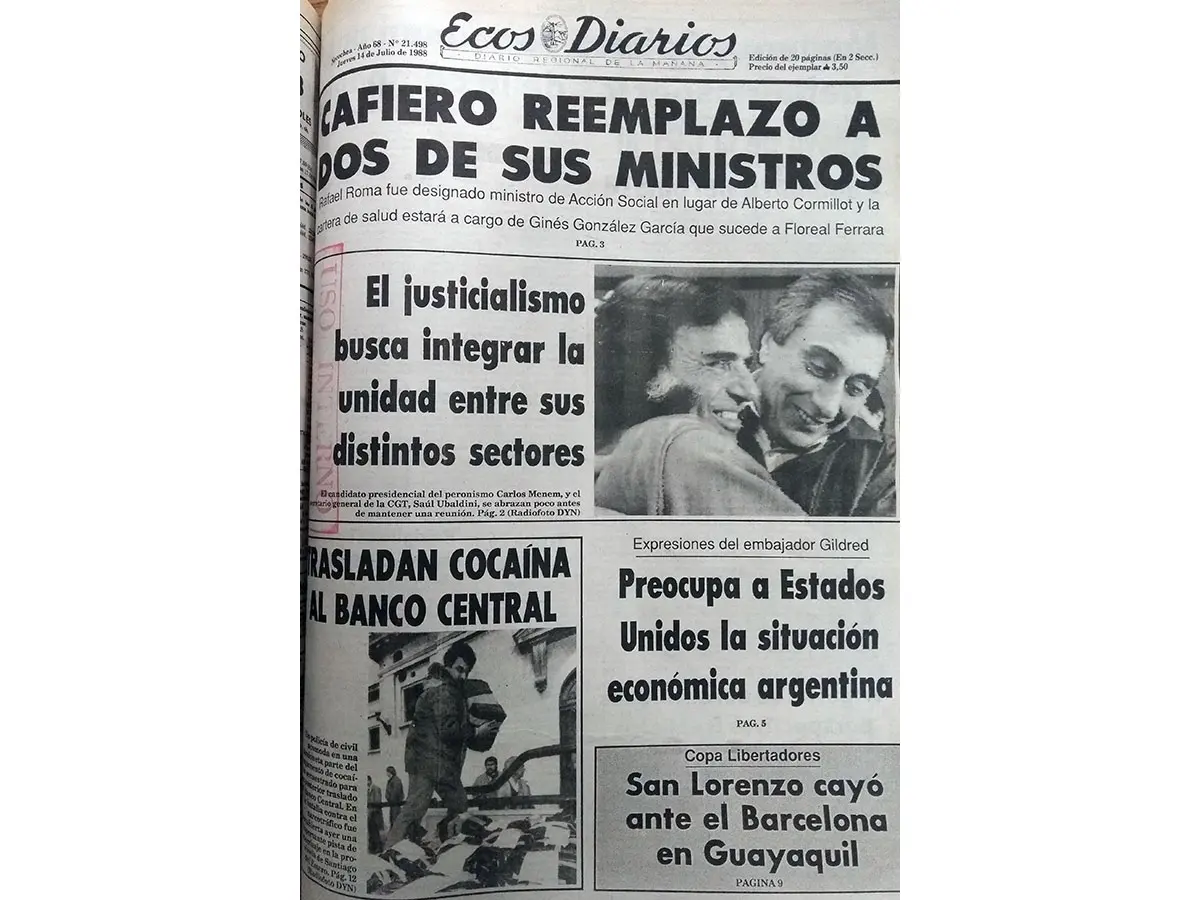 Jueves 14 de Julio de 1988