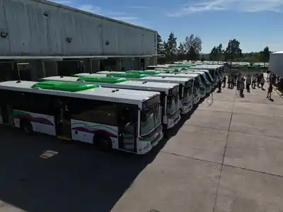 Paraná presentó la nueva flota 0 km del Sistema de Transporte Urbano: 77 unidades comenzarán a circular desde este domingo