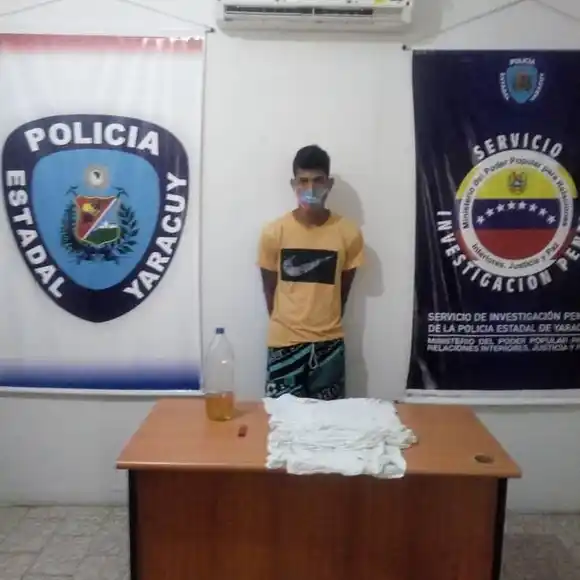 Capturan a hombre por intentar quemar viva a su abuela tras una discusión