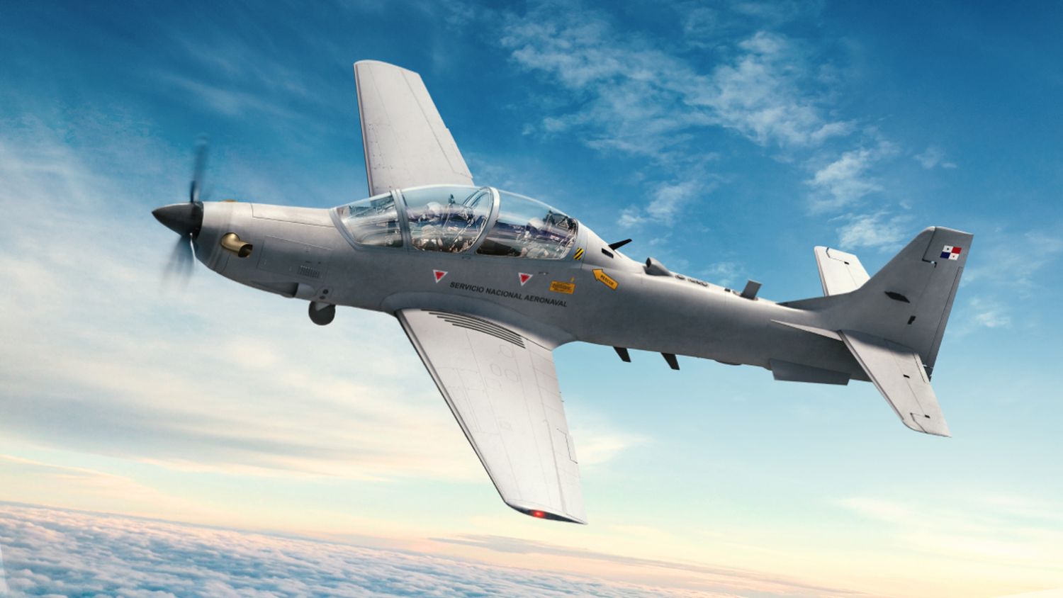 El Servicio Nacional Aeronaval de Panamá incorporará aeronaves Embraer EMB-314 Super Tucano