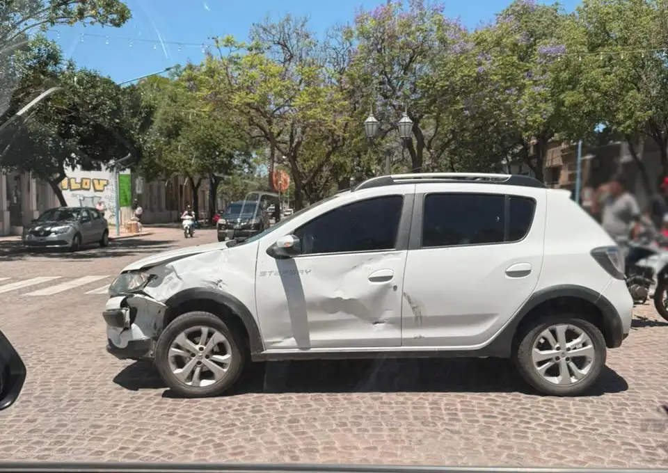 accidente las heras y bv yrigoyen - 1